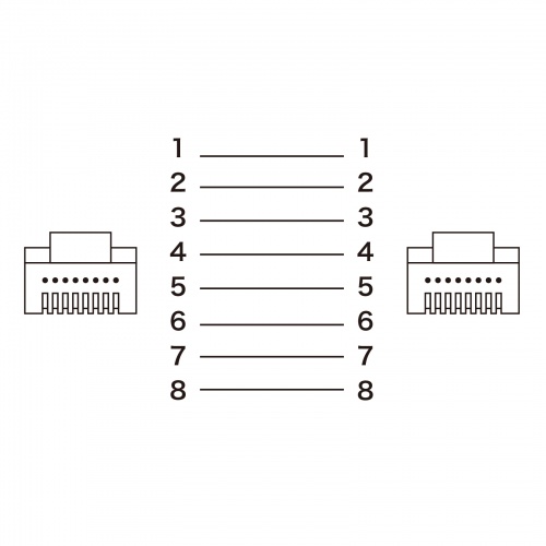 LANケーブル（カテゴリ6A・ツメ折れ防止・1m・ツメ折れ防止カバー・より線・ピンク）