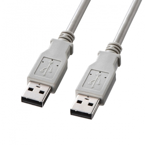 【アウトレット･訳あり・セール】USBケーブル（A-Aコネクタ・1m） KB-USB-A1K2 サンワサプライ