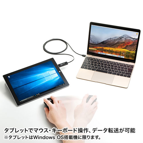 リンクケーブル(USB・Type C・データ移行・Mac・Windows) KB-USB-LINK5 サンワサプライ