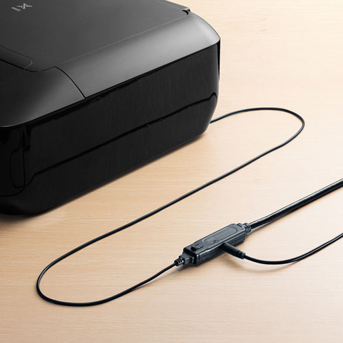USBアクティブリピーターケーブル（10m延長・USB3.2・抜け止めロック機構付き） KB-USB-RLK310 サンワサプライ