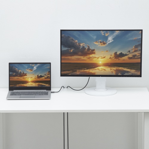 USB Type-C - HDMI変換ケーブル（8K/60Hz・4K/144Hz・5m・HDR対応・ブラック）