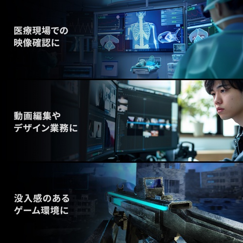 DisplayPortケーブル（2m・ver.2.1・最大16K60Hz(DSC圧縮時/UHBR13.5)・HDR動的メタデータ対応・HDCP2.2/1.4対応・ツイストペア線使用・DP40）