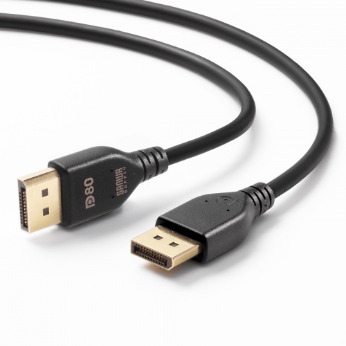 DisplayPortケーブル（1m・ver.2.1・最大16K60Hz(DSC圧縮時/UHBR13.5)・HDR動的メタデータ対応・HDCP2.2/1.4対応・ツイストペア線使用・DP80）