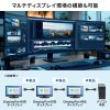 DisplayPortケーブル（ver.2.1・VESA認証取得・UHBR20対応・ディスプレイストリーム圧縮・最大16K120Hz対応・1.5m・DP80）