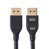 DisplayPortケーブル（ver.2.1・VESA認証取得・UHBR20対応・ディスプレイストリーム圧縮・最大16K120Hz対応・2m・DP80）