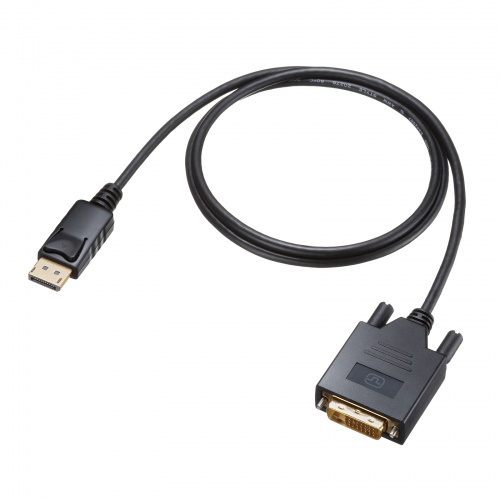 DisplayPort-DVI変換ケーブル（DisplayPortコネクタ・DVIコネクタ・フルHD・DisplayPort・Ver.1.2・1m）