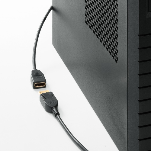 Mini DisplayPort変換ケーブル（15cm・DisplayPortメス変換・4K/60Hz対応・映像出力・音声出力・DPCP・HDCP）