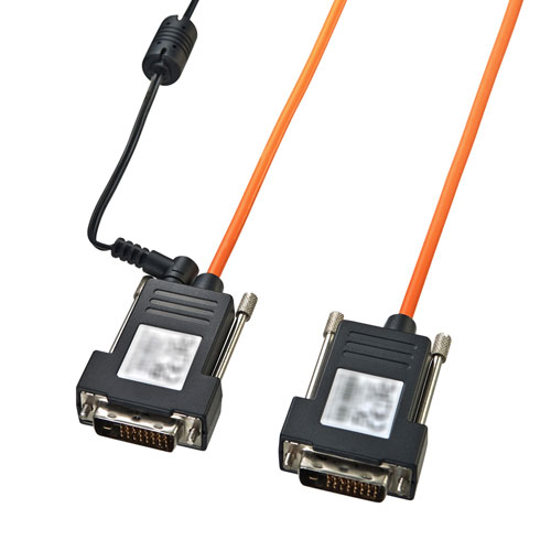 DVI光ファイバケーブル（シングルリンク・30m）KC-DVI-FB30K サンワサプライ