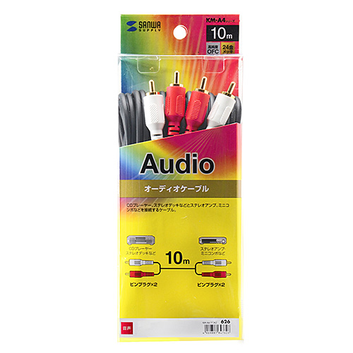 (Sale off) PHILIPS RCAオーディオケーブル グレー 1m PHILIPS製 6層 同軸 RCA ケーブル 1m デジタル アナログ