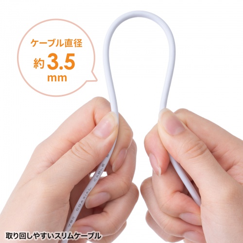 アンテナ分波器（4K対応・8K対応・地デジ対応・BS/CS対応・一体型・出力ケーブル20cm×2本）