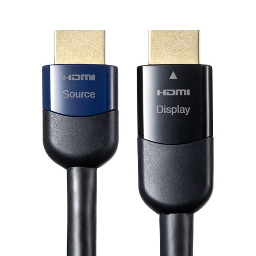 【訳あり 新品】HDMIケーブル（アクティブ・4K/60Hz・10ｍ） KM-HD20-P100K サンワサプライ