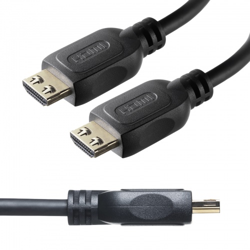 抜け止めHDMIケーブル（3m・4K/60Hz・ラッチロック搭載・HDR・HEC・ARC対応）