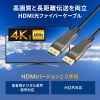 HDMI光ファイバーケーブル（10m・4K60Hz・18Gbps・HDR・ARC・ラッチ付）