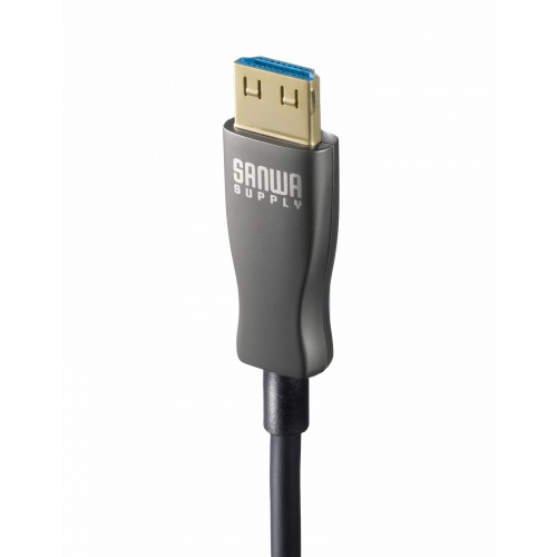HDMI光ファイバーケーブル（15m・4K60Hz・18Gbps・HDR・ARC・ラッチ付