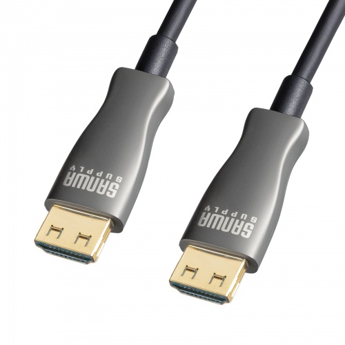 HDMI光ファイバーケーブル（30m・4K60Hz・18Gbps・HDR・ARC・ラッチ付