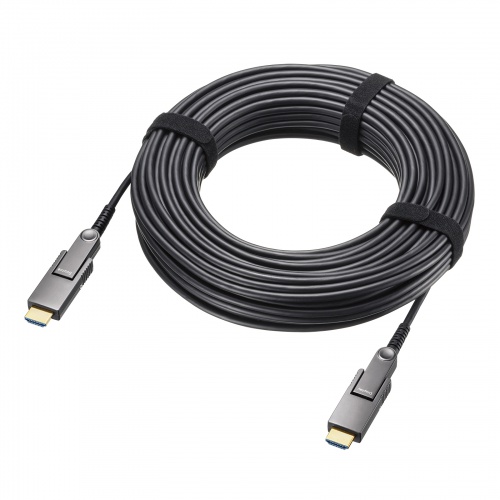 HDMIケーブル（光ファイバーケーブル・4K60Hz対応・HDR対応・ARC対応・HEC対応・30m・ブラック）