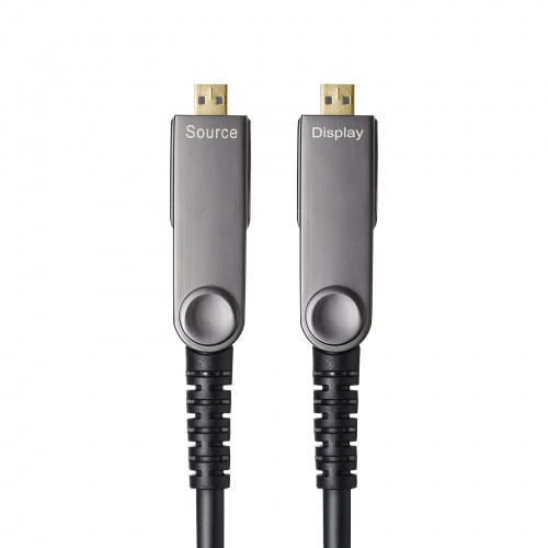 HDMIケーブル（光ファイバーケーブル・4K60Hz対応・HDR対応・ARC対応・HEC対応・50m・ブラック）