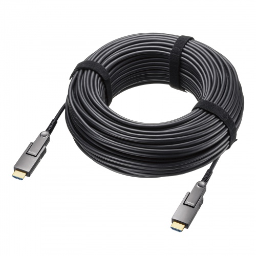 HDMIケーブル（光ファイバーケーブル・4K60Hz対応・HDR対応・ARC対応・HEC対応・50m・ブラック）