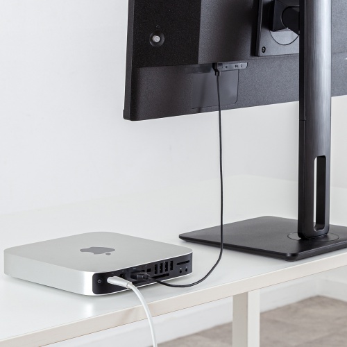 HDMIケーブル（0.5m・極細スリム・小型コネクタ・4K/30Hz・ハイスピードHDMIケーブル・極細・ARC対応・HEC対応・モニター/テレビ接続・持ち運び用）