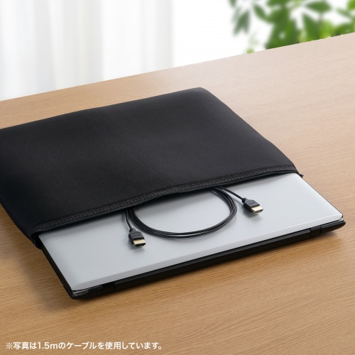 HDMIケーブル（1m・4K/30Hz・スリム・極細・細い・スモールコネクタ・認証品・ARC・高解像度・高音質）