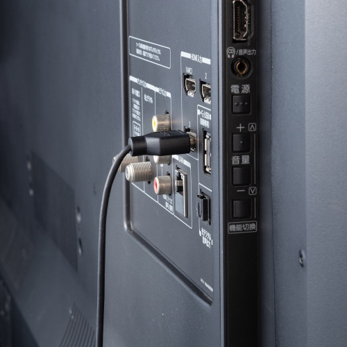 HDMIケーブル（2m・4K/30Hz・スリム・極細・細い・スモールコネクタ・認証品・ARC・高解像度・高音質）