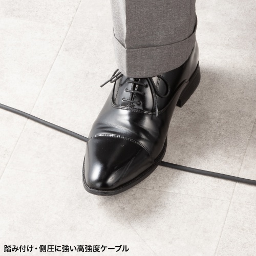 HDMIケーブル（ウルトラハイスピード・ステンレスガード・高耐久・8K/60Hz・4K/120Hz・防水カバーつき・光ファイバ・48Gbps・HDCP2.2対応・10m）