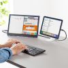USB-C Type-Cケーブル（1m・PD100W・10Gbps・4K/60Hz映像出力・高速データ転送・ブラック）