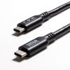 USB-C Type-Cケーブル（1m・PD100W・10Gbps・4K/60Hz映像出力・高速データ転送・ブラック）