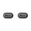 USB-C Type-Cケーブル（1m・PD100W・10Gbps・4K/60Hz映像出力・高速データ転送・ブラック）