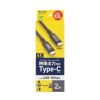 USB-C Type-Cケーブル（2m・PD100W・10Gbps・4K/60Hz映像出力・高速データ転送・ブラック）