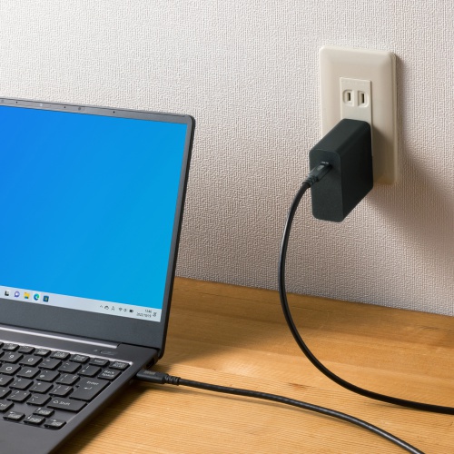 USB4 ケーブル（240W対応・2m・Type C・20Gbps・USB認証取得・ブラック） KU-20GCCPE20 サンワサプライ