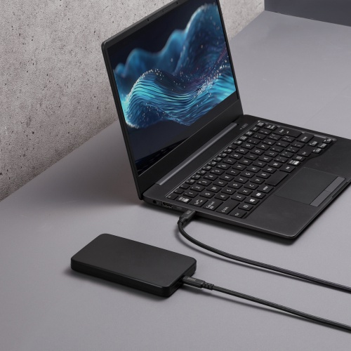 USB4 ケーブル（240W対応・2m・Type C・20Gbps・USB認証取得・ブラック） KU-20GCCPE20 サンワサプライ