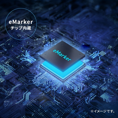 USB4 ケーブル（240W対応・2m・Type C・20Gbps・USB認証取得・ブラック） KU-20GCCPE20 サンワサプライ