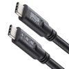 USB Type-Cケーブル（USB-Cケーブル・3m・PD100W・4K/60Hz映像出力・USB5Gbps・C-C・DP Alt Mode・電子黒板・ブラック）