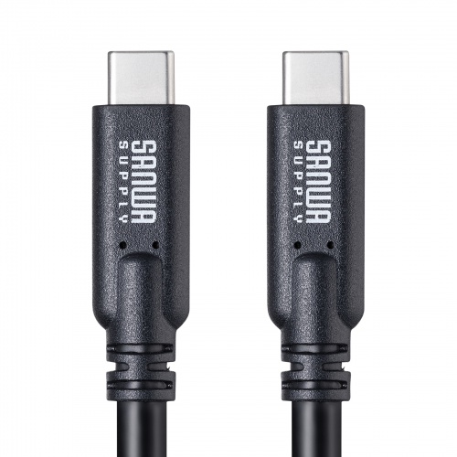 USB Type-Cケーブル（USB-Cケーブル・3m・PD100W・4K/60Hz映像出力・USB5Gbps・C-C・DP Alt Mode・電子黒板・ブラック）