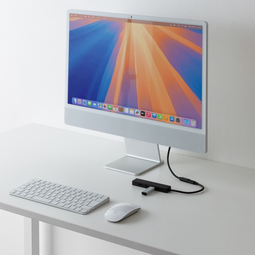 Type-C延長ケーブル（PD100W・Altモード対応・最大4K60hz対応・USB5Gbps（USB3.2 Gen1）・3重シールド構造・金メッキピン・約0.5m）