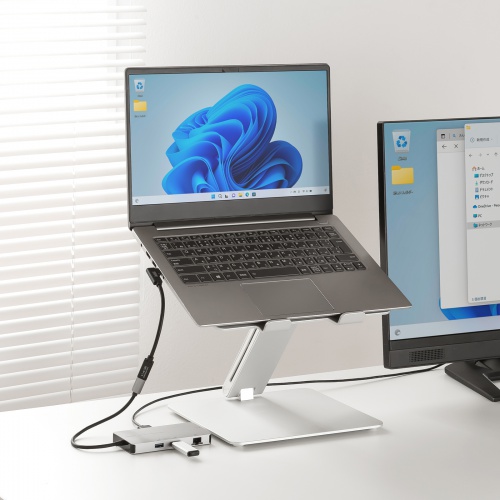 Type-C延長ケーブル（L字コネクタ・PD100W・Altモード対応・最大4K60Hz対応・USB5Gbps（USB3.2 Gen1）・3重シールド構造・金メッキピン・約0.1m）