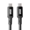 USB Type-Cケーブル（DP Altモード対応・USB PD75W対応・4K/60HZ・映像出力・7m・3重シールド構造・アルミカバーコネクタ・充電 データ転送・5Gbps・ブラック）