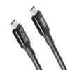 USB Type-Cケーブル（DP Altモード対応・USB PD75W対応・4K/60HZ・映像出力・7m・3重シールド構造・アルミカバーコネクタ・充電 データ転送・5Gbps・ブラック）