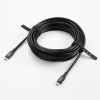 USB Type-Cケーブル（DP Altモード対応・USB PD75W対応・4K/60HZ・映像出力・7m・3重シールド構造・アルミカバーコネクタ・充電 データ転送・5Gbps・ブラック）