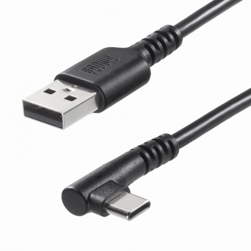USB 2.0 Type-Cケーブル（C-A・L型・1m）
