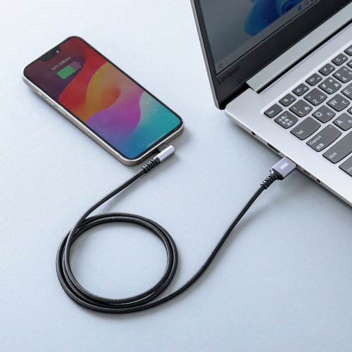 USB 2.0 Type-Cケーブル（C-A・L型・1m） KU-CAL10TK | 激安通販