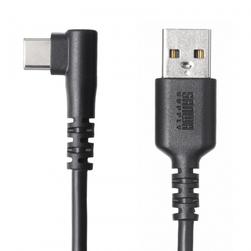 USB 2.0 Type-Cケーブル（C-A・L型・2m）