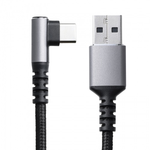 USB 2.0 Type-Cケーブル（C-A・L型・2m）