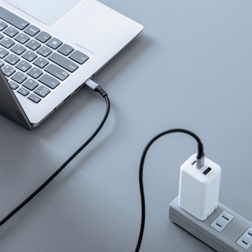 USB 2.0 Type-Cケーブル（C-C・ストレート・60W・2m）
