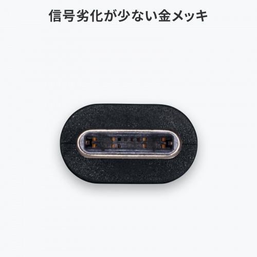 USB Type-Cケーブル（USB A変換・2in1・PD60W・シリコンケーブル・USB2.0対応・480Mbps・1m・ブラック）