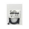 USB 2.0 Type-Cケーブル（C-C・片側L型コネクタ・60W・2m）