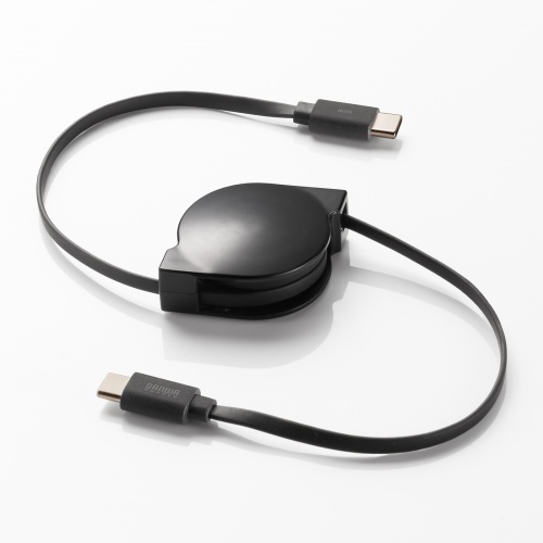 【アウトレット】タイプCケーブル（巻き取り式・PD60W・CtoC・充電・データ転送・パソコン・スマホ・Nintendo Switch・iPad Pro M4・iPad Air M2）