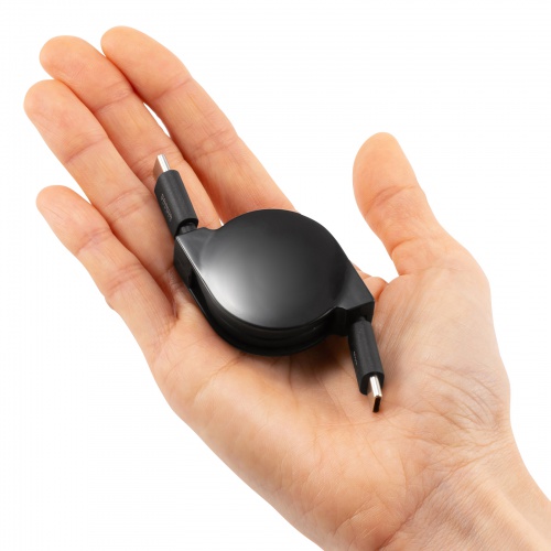 【アウトレット】タイプCケーブル（巻き取り式・PD60W・CtoC・充電・データ転送・パソコン・スマホ・Nintendo Switch・iPad Pro M4・iPad Air M2）