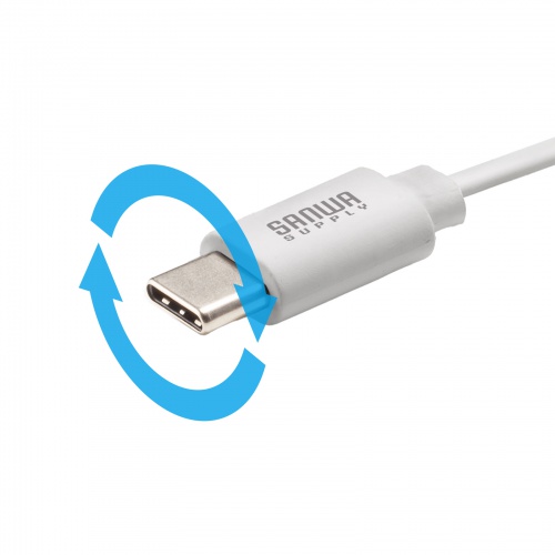 タイプCケーブル（巻き取り式・PD60W・CtoC・充電・データ転送・パソコン・スマホ・Nintendo Switch・iPad Pro M4・iPad Air M2） KU-CCP60M08W